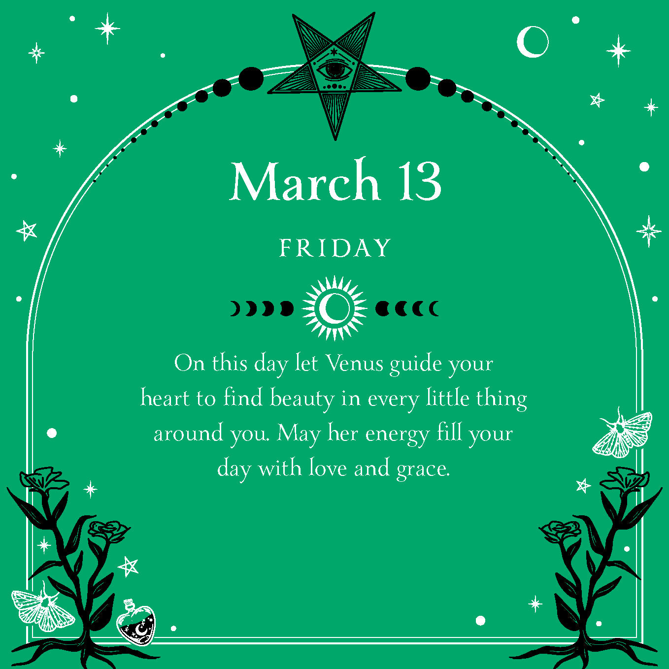2026 Witch's Calendar: Daily Magick