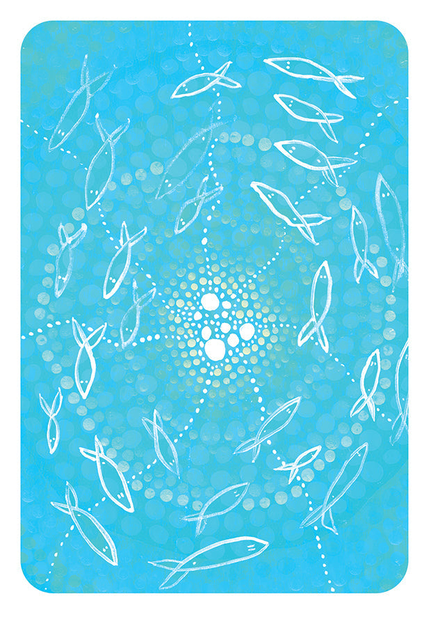 Salt Water Reading Cards