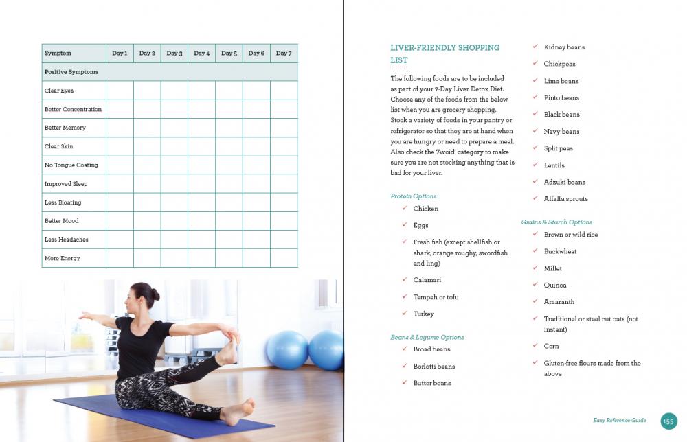 Woman exercising on a mat with a shopping list and calendar on a computer screen.