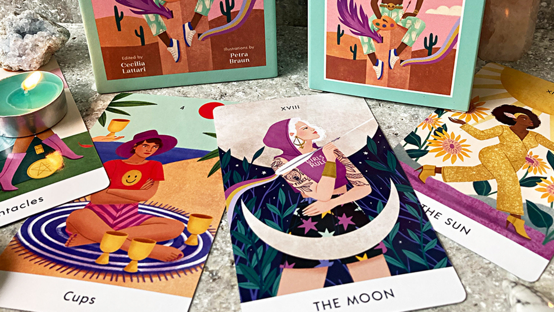 Tarot Cards of Modern Goddesses - Silent Flip-through