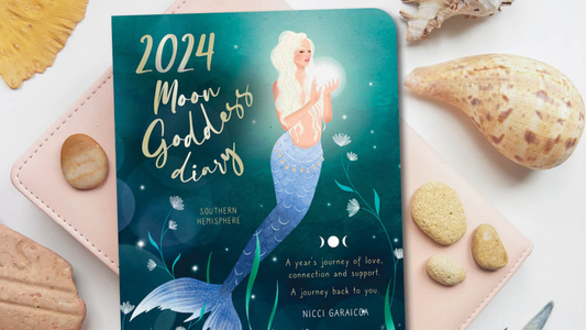 Harness the Moon’s Wisdom: A Beginner’s Guide to Using the 2024 Moon Goddess Diary for Spiritual Growth