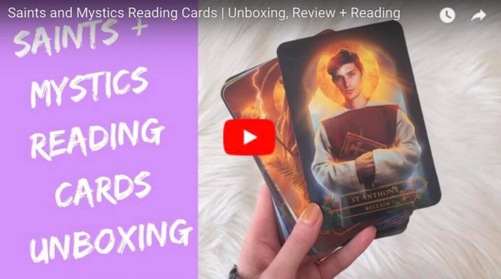 Saints &amp; Mystics Reading Cards review by New Age Hipster
