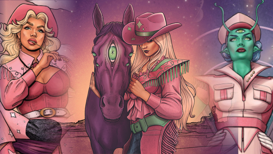 Cowgirls and Aliens Oracle: Where Wild West Grit Meets Cosmic Wisdom