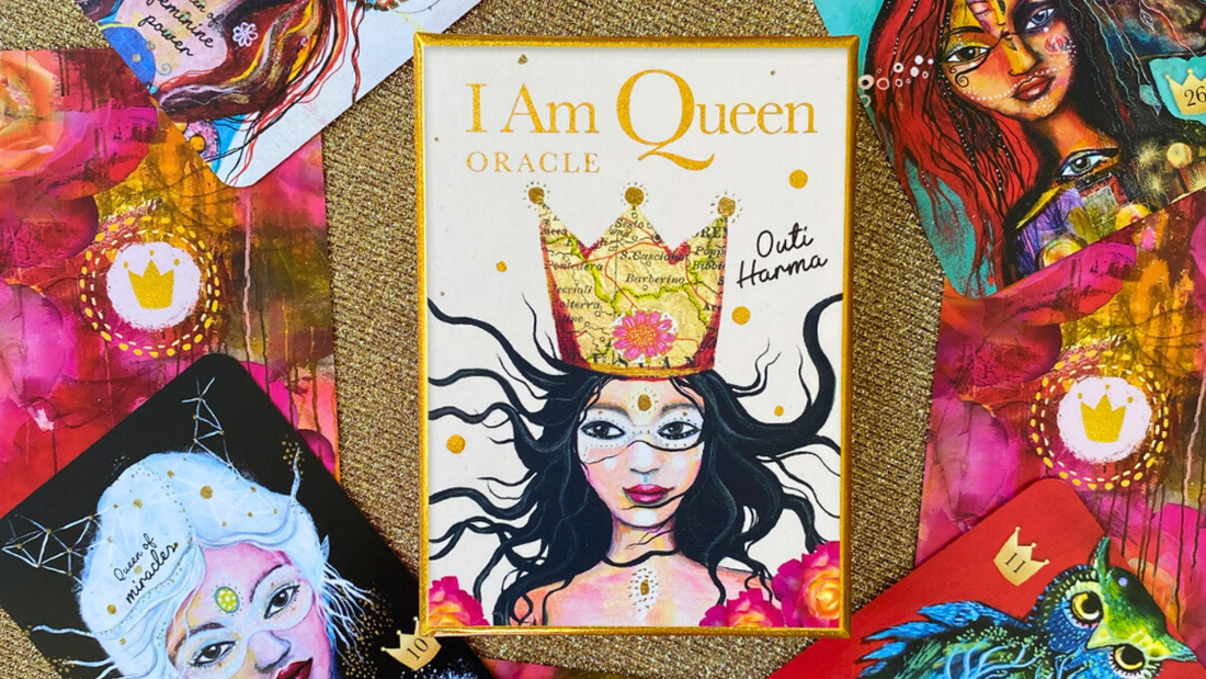 I Am Queen Oracle by Outi Harma: Flip-Through Review with Nova Mundi Tarot