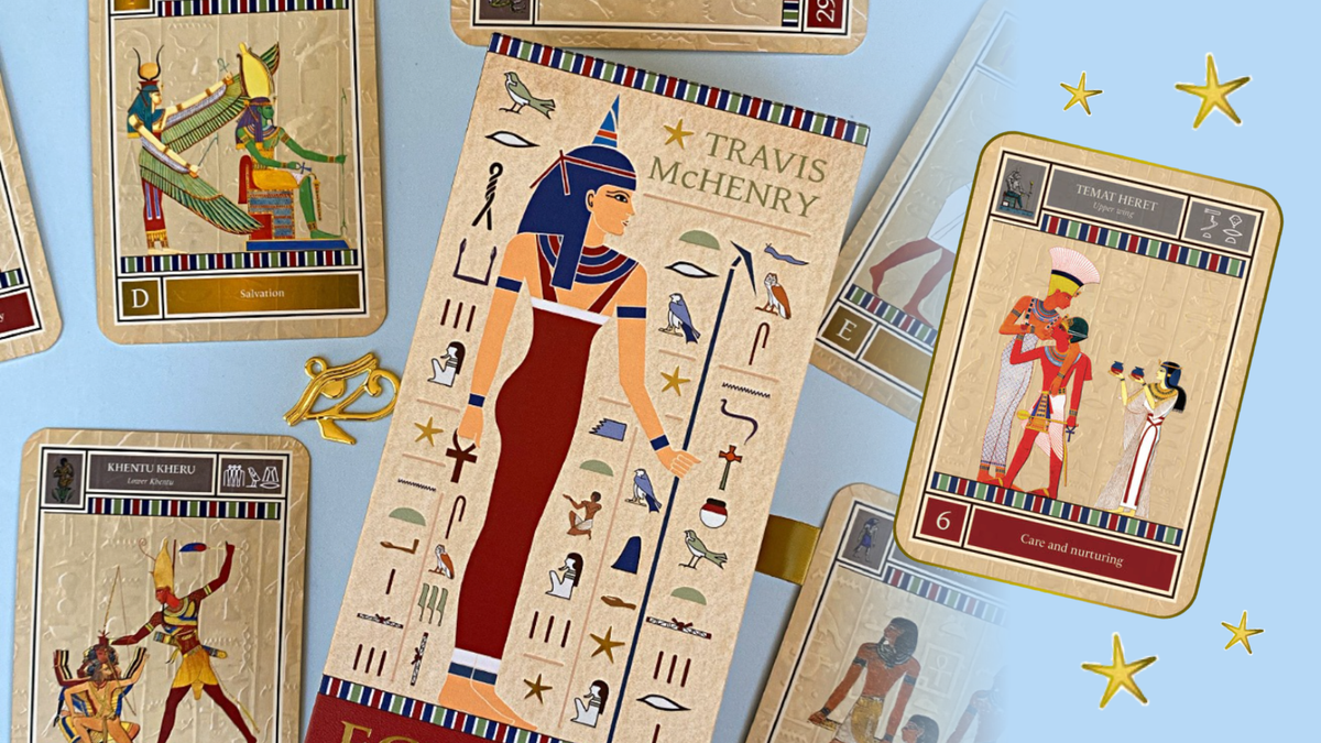 Watkins Mind Body Spirit review Travis McHenry's Egyptian Star Oracle
