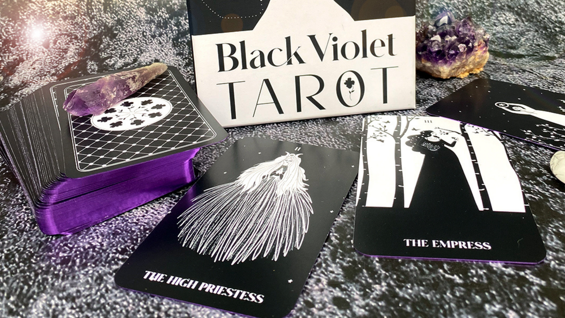 The Black Violet Tarot: Embracing Light and Shadow Through Art