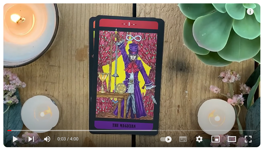 Mystical Realm Tarot Music Only Flipthrough