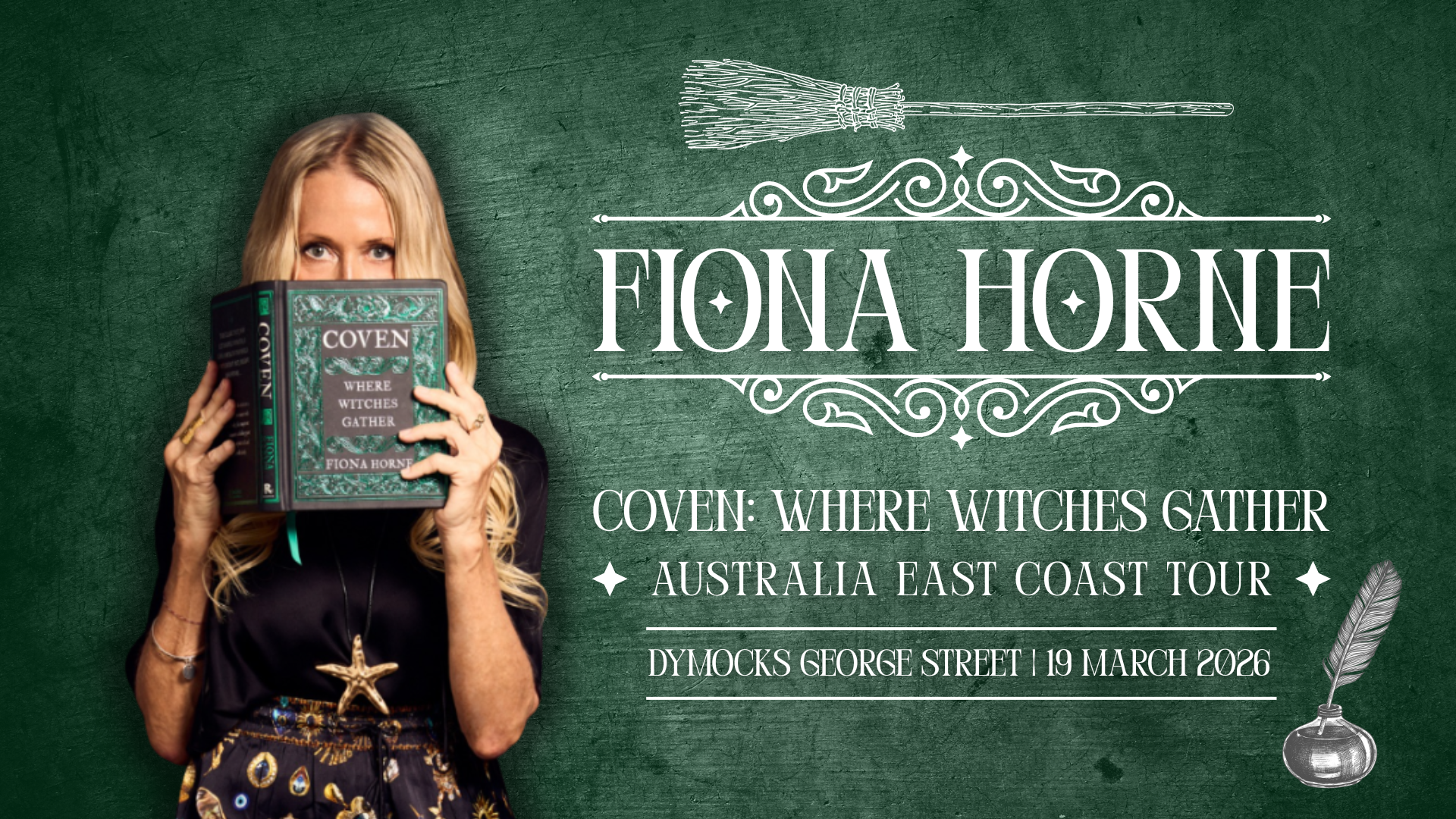 Fiona Horne | East Coast Tour | Dymocks George Street | 19 March 2026