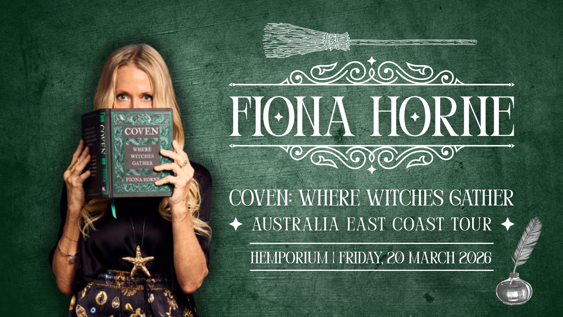 Workshop | Fiona Horne East Coast Tour | Hemporium | Friday, 20 March 2026