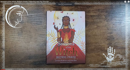 Seasons of the Witch: Beltane Oracle Unboxing