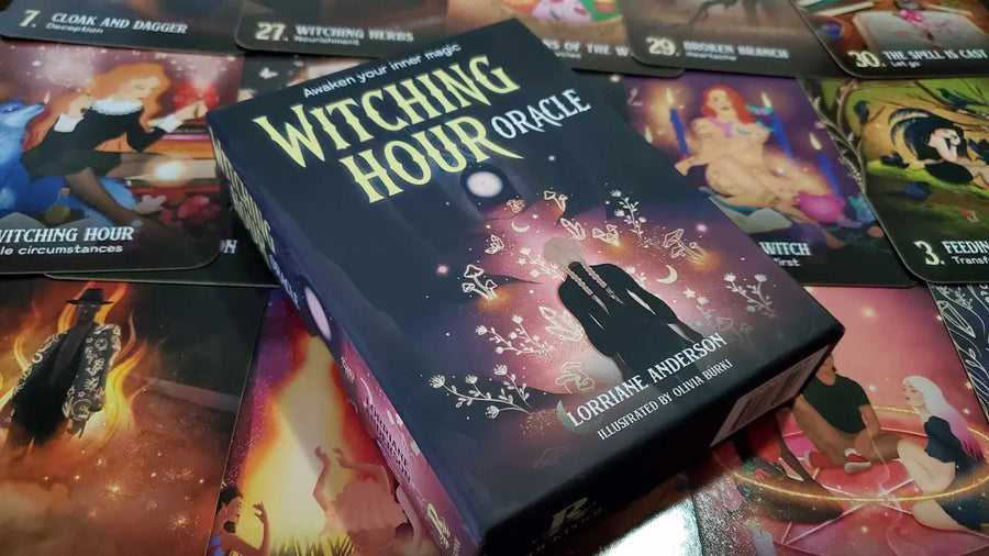 The Witching Hour Oracle A Modern Guide to Intuition Ritual and Shadow Work