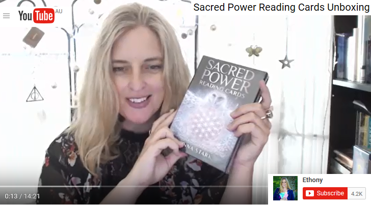 Sacred Power Reading Cards Unboxing