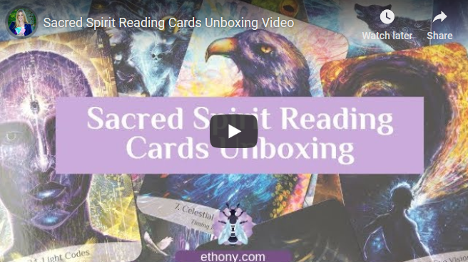 Sacred Spirit Reading Cards Unboxing Video
