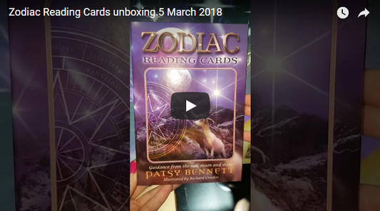 Zodiac Reading Cards Unboxing