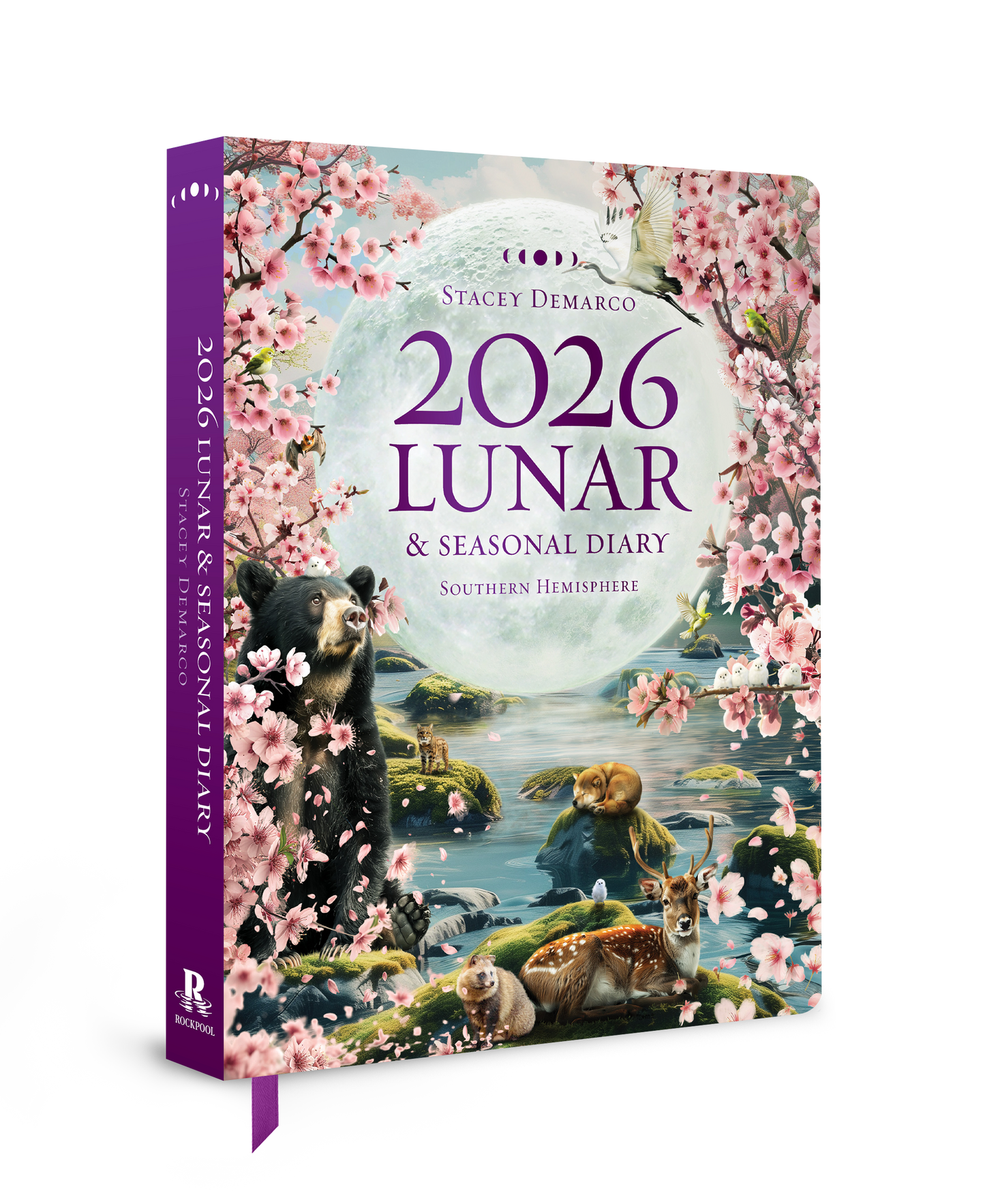 2026 Lunar & Seasonal Diary with nature-themed cover