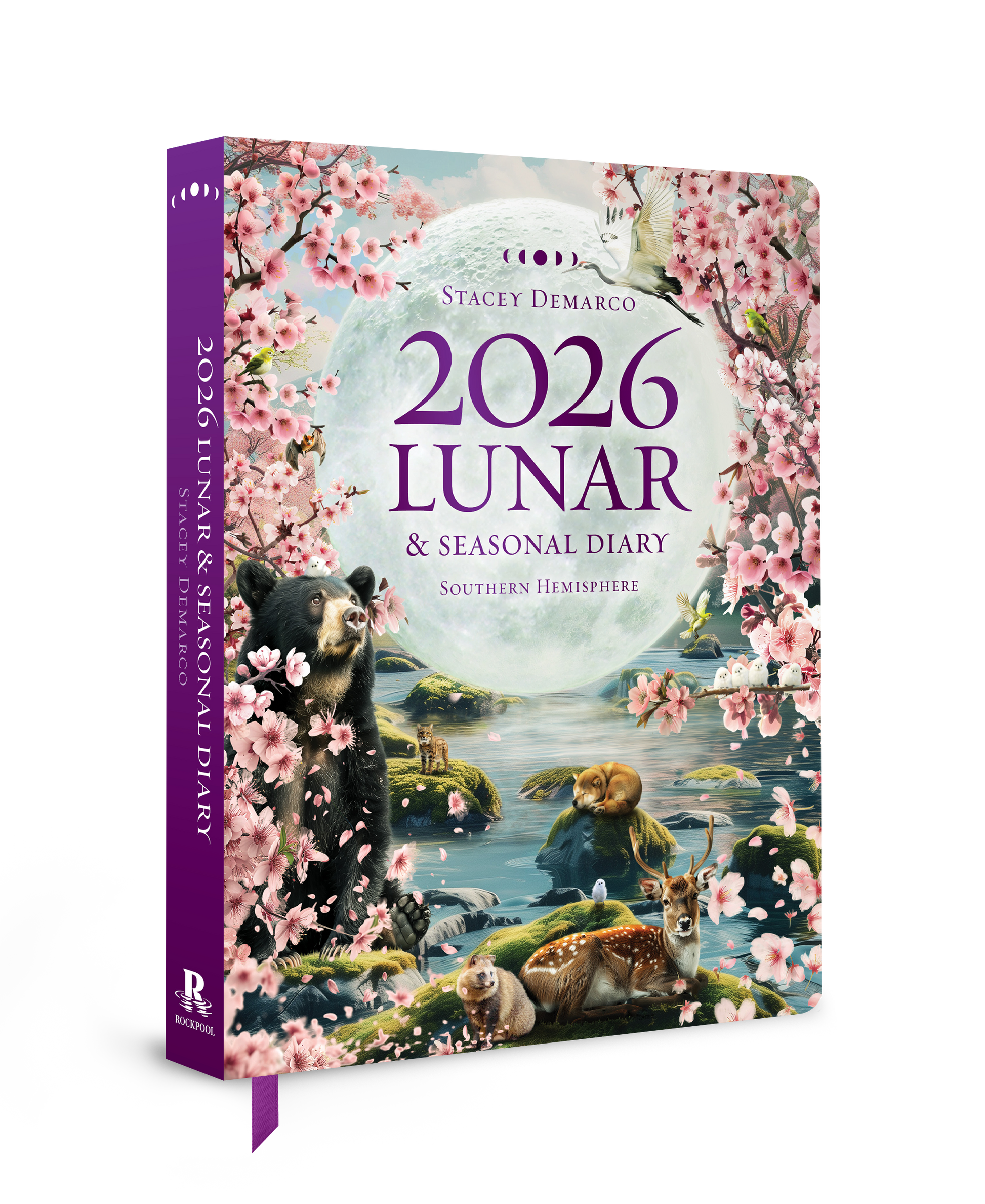 2026 Lunar & Seasonal Diary with nature-themed cover