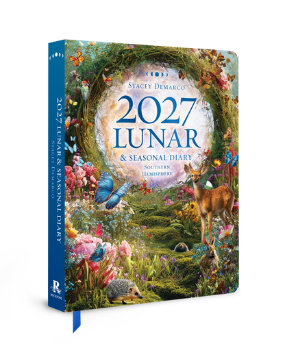 2027 Lunar & Seasonal Diary with nature-themed cover featuring animals and flowers.