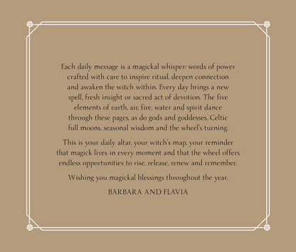 Text on a beige background with decorative border