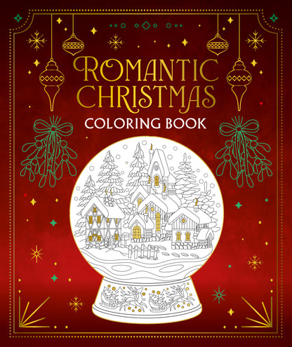 Romantic Christmas Coloring Book