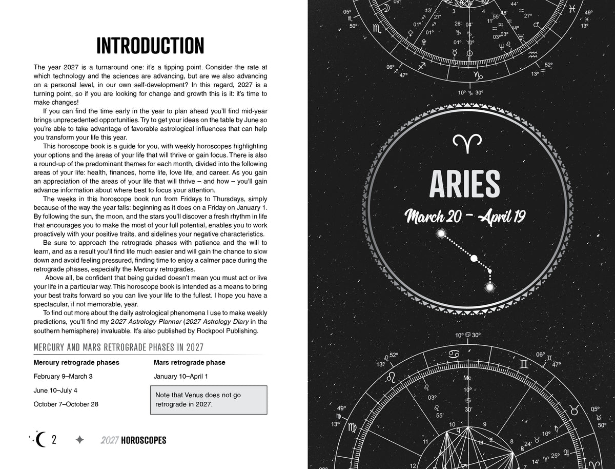 2027 Horoscopes Planner Calendar