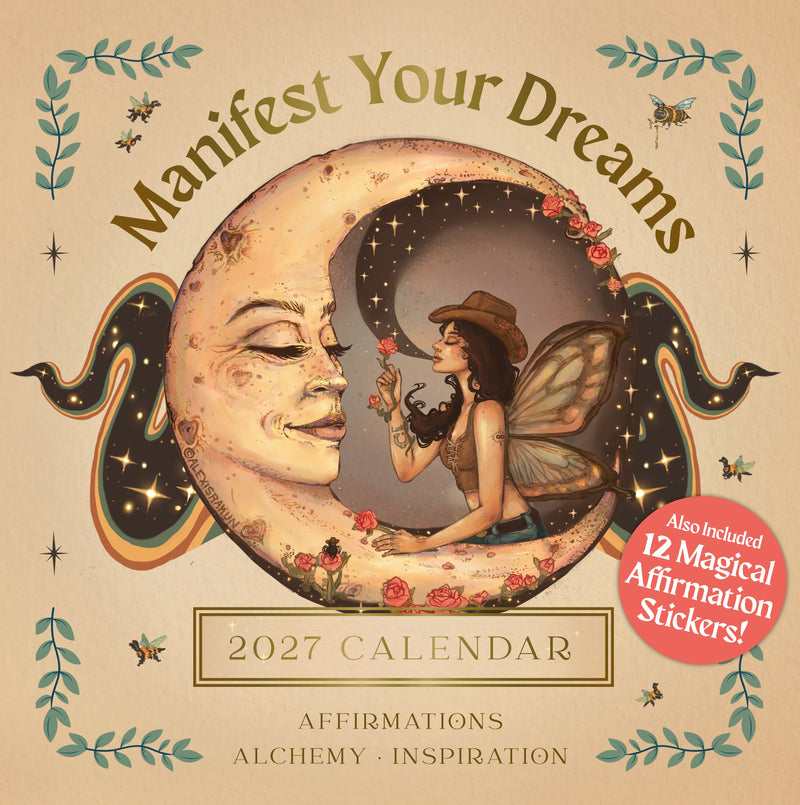 2027 Manifest Your Dreams Wall Calendar