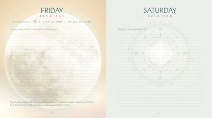 2027 Gratitude Diary & Daily Planner Calendar