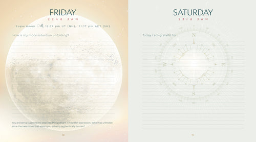 2027 Gratitude Diary & Daily Planner Calendar