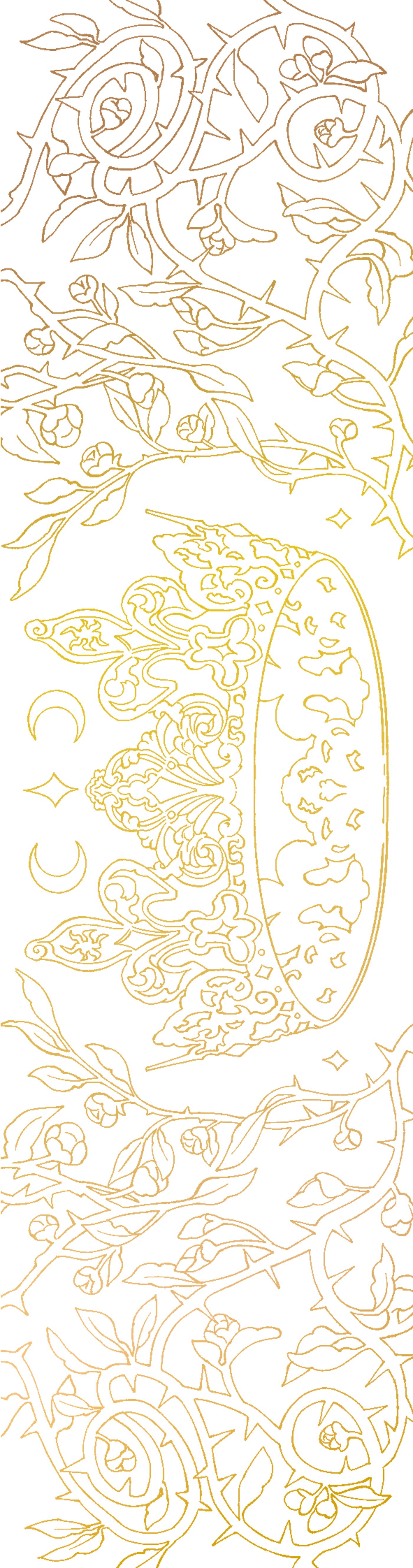 Dragon Princess Coloring Bookmarks
