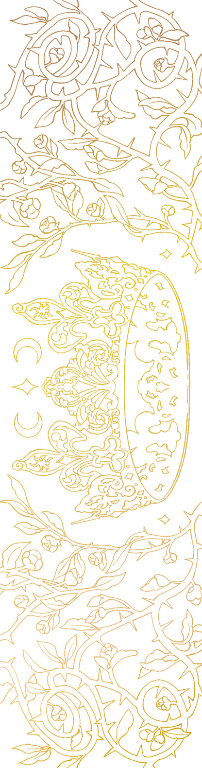 Dragon Princess Coloring Bookmarks