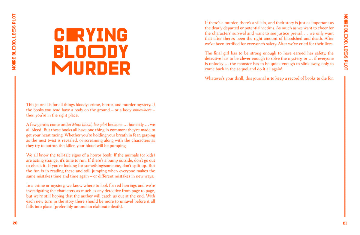 Reading Journal: More Blood, Less Plot