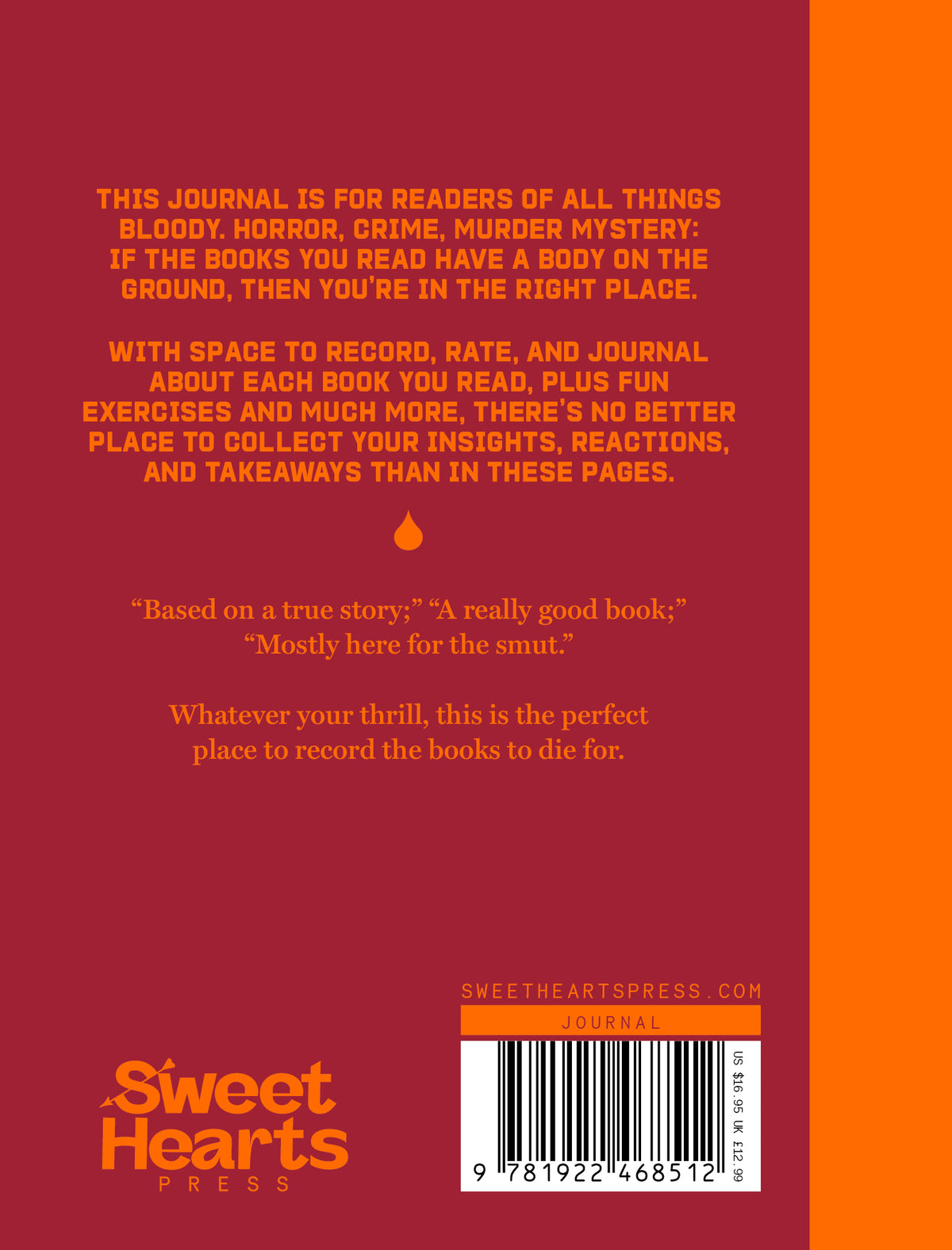 Reading Journal: More Blood, Less Plot