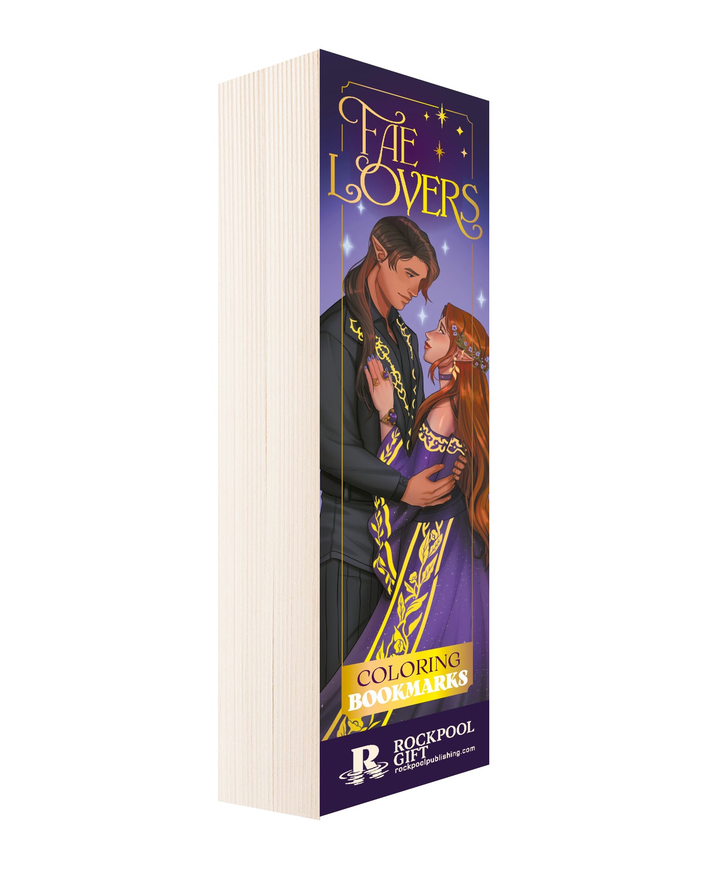 Fae Lovers Coloring Bookmarks