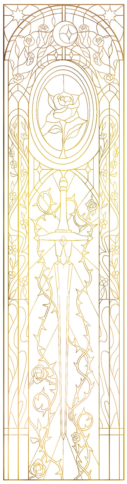 Fae Lovers Coloring Bookmarks