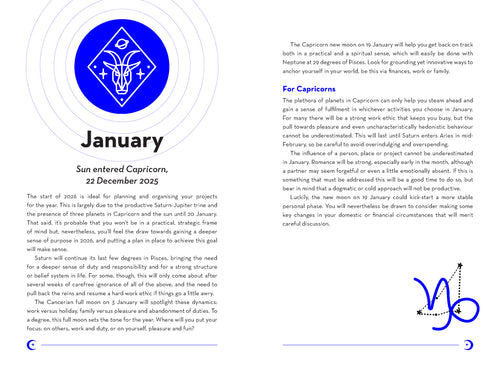 2026 Astrology Diary - Southern Hemisphere