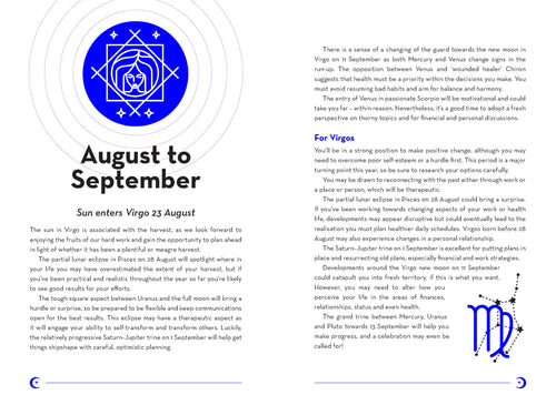 2026 Astrology Diary - Southern Hemisphere