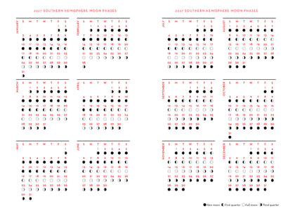 2027 Astrology Diary - Southern Hemisphere