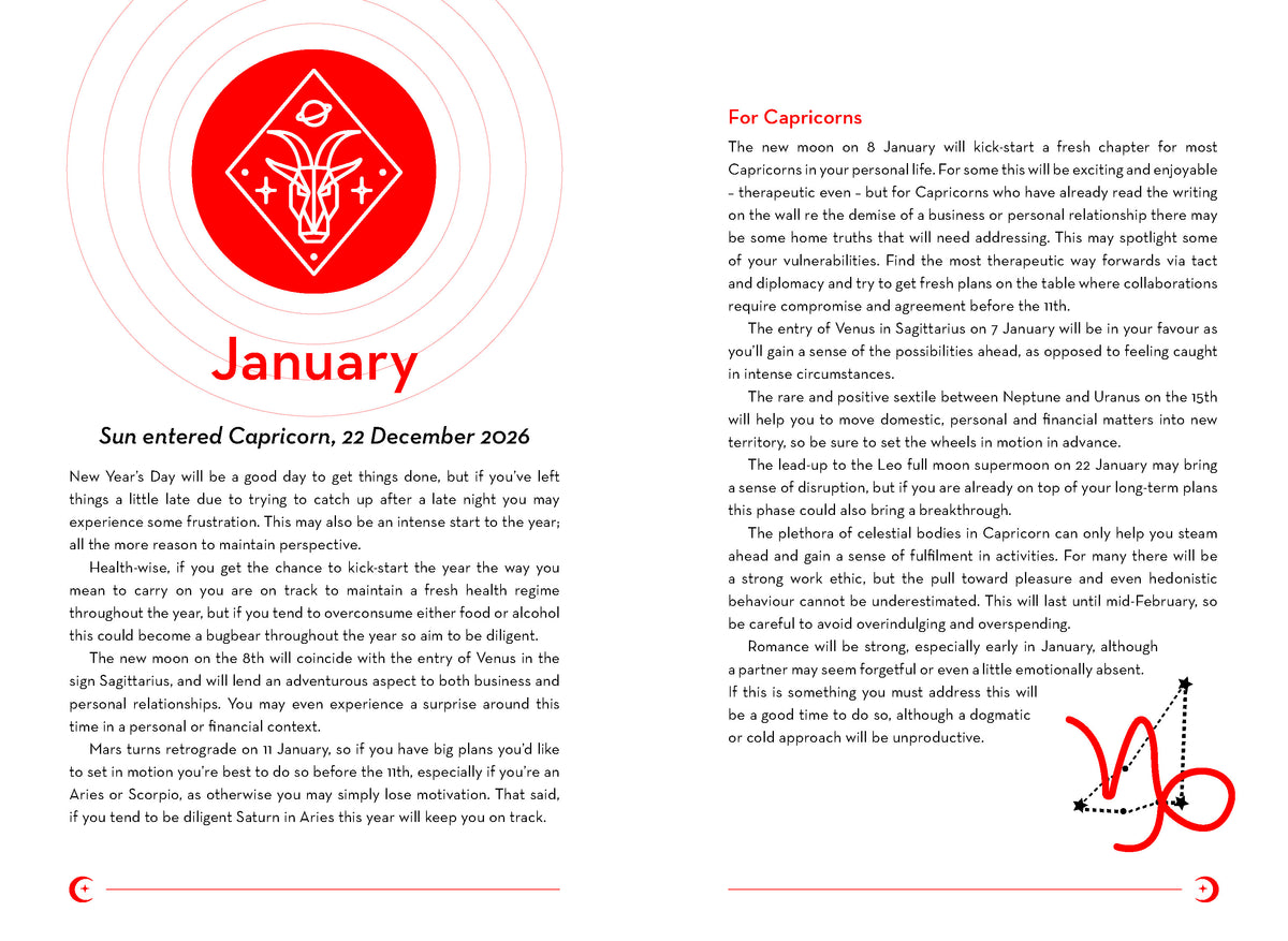 2027 Astrology Diary - Southern Hemisphere