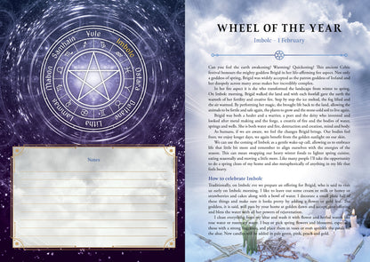 2027 Lunar and Seasonal Planner - Northern Hemisphere