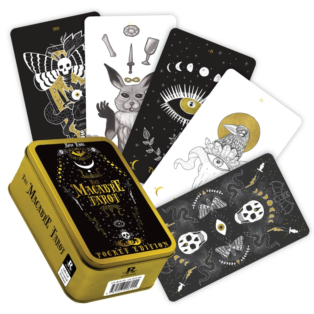 Macabre Tarot Pocket Edition by Sam Rook | Tarot Cards | Rockpool