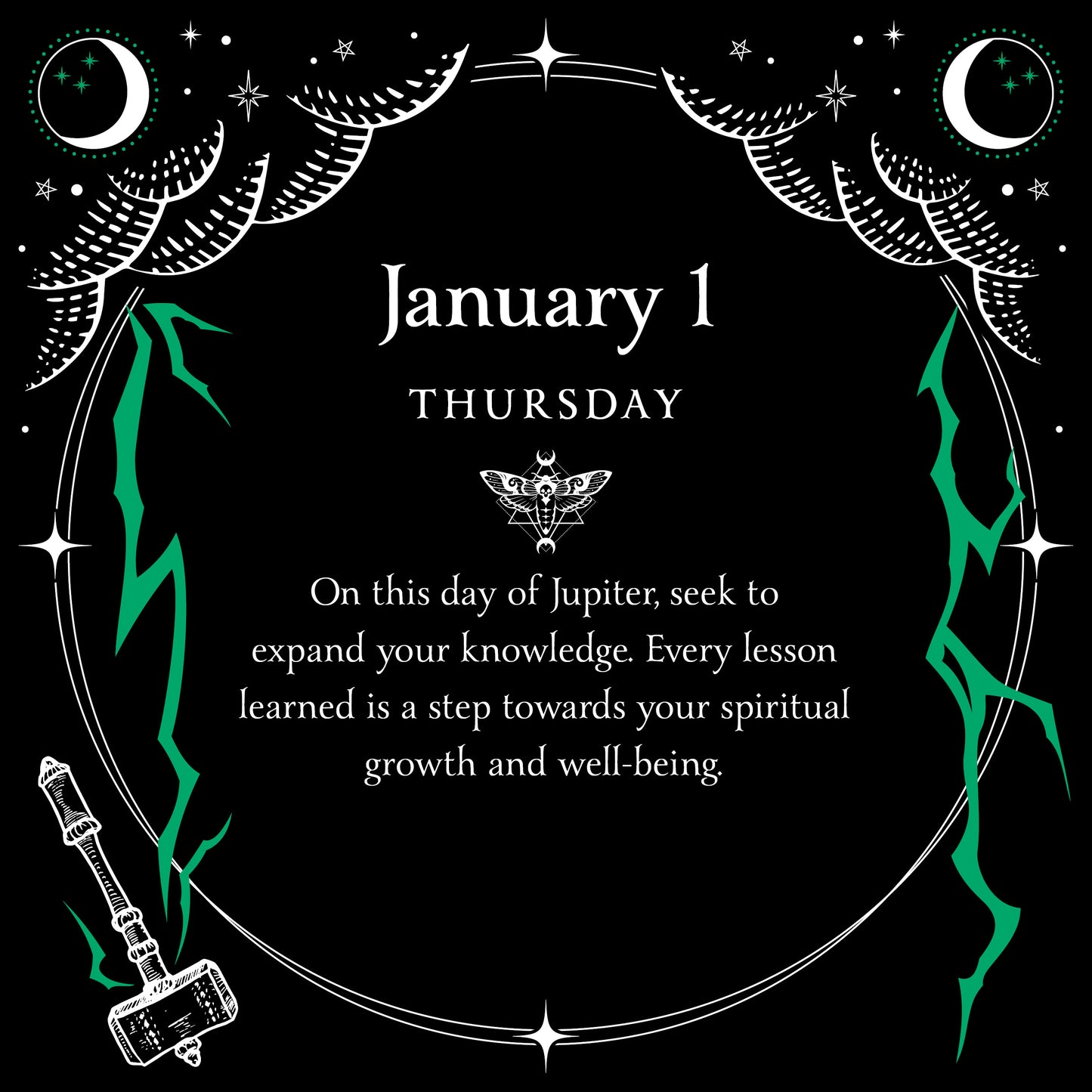 2026 Witch's Calendar: Daily Magick