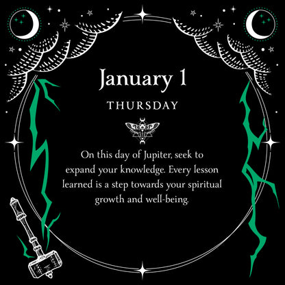 2026 Witch's Calendar: Daily Magick