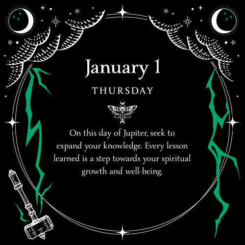 2026 Witch's Calendar: Daily Magick