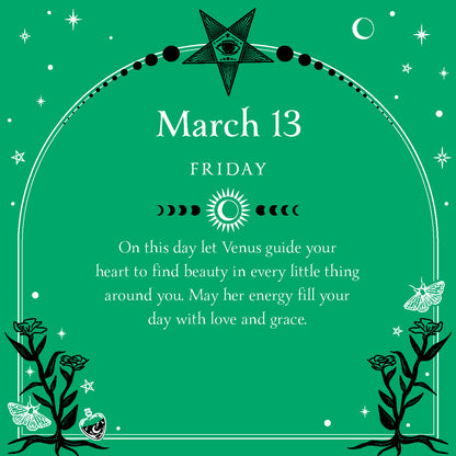 2026 Witch's Calendar: Daily Magick