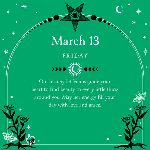 2026 Witch's Calendar: Daily Magick
