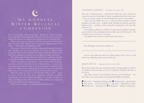 2027 Moon Goddess Planner Calendar - Northern Hemisphere