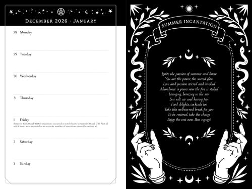 2027 Witch's Diary - Southern Hemisphere