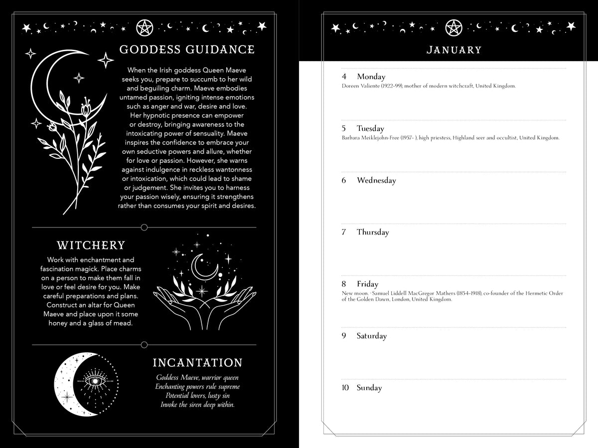 2027 Witch's Diary - Southern Hemisphere