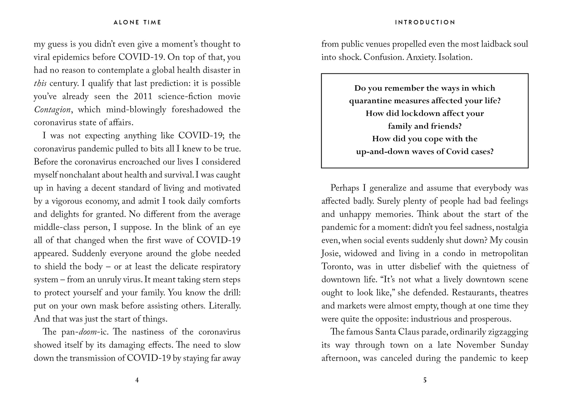 Book pages with text on a white background