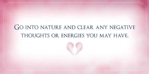 Motivational quote on a pink background with heart shapes.