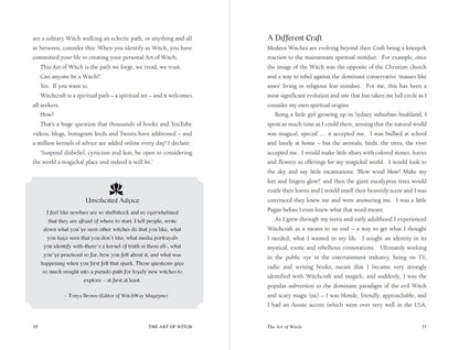 Book page with text and a logo on a white background
